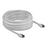Delock RJ45 Netzwerkkabel Cat.8.1 S/FTP 15 m bis 40 Gbps grau