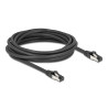 Delock RJ45 Netzwerkkabel Cat.8.1 S/FTP 5 m bis 40 Gbps schwarz