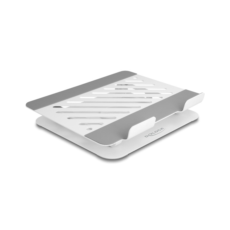 Delock Tablet und Notebook Standhalterung verstellbar Aluminium - 360° drehbar