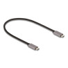 Delock Tablet und Notebook Ständer mit eingebauter Dockingstation 4K - HDMI / Kartenleser / Hub / PD 3.0 90 W - 360° drehbar