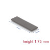 Delock Wärmeleitpad 70 x 20 x 1,75 mm für M.2 Module 3,2 W/mK - Low Oil Bleeding