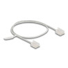Delock RJ45 Netzwerkkabel Cat.6 UTP Ultra Slim 0,5 m grau mit kurzen Steckern