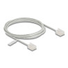 Delock RJ45 Netzwerkkabel Cat.6 UTP Ultra Slim 2 m grau mit kurzen Steckern