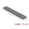 Delock Wärmeleitpad 120 x 20 x 1,5 mm für M.2 Module 3,2 W/mK - Low Oil Bleeding