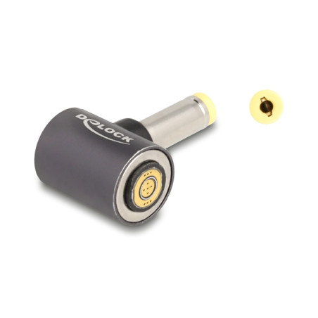 Delock Adapter für Notebook Ladekabel HP 4,8 x 1,7 mm Stecker zu magnetischem 8 Pin Konnektor