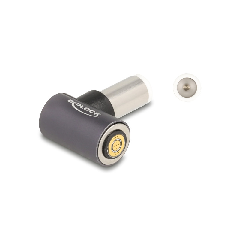 Delock Adapter für Notebook Ladekabel Dell 7,4 x 5,0 mm Stecker zu magnetischem 8 Pin Konnektor