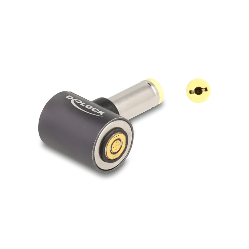 Delock Adapter für Notebook Ladekabel Acer 5,5 x 1,7 mm Stecker zu magnetischem 8 Pin Konnektor