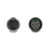 Delock M12 Kabel A-kodiert 8 Pin Stecker zu Buchse PVC 2 m