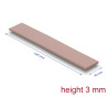 Delock Wärmeleitpad 120 x 20 x 3 mm für M.2 Module 3,0 W/mK - Silikonfrei