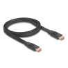 Delock High Speed HDMI Flachbandkabel 48 Gbps 8K 60 Hz 1 m