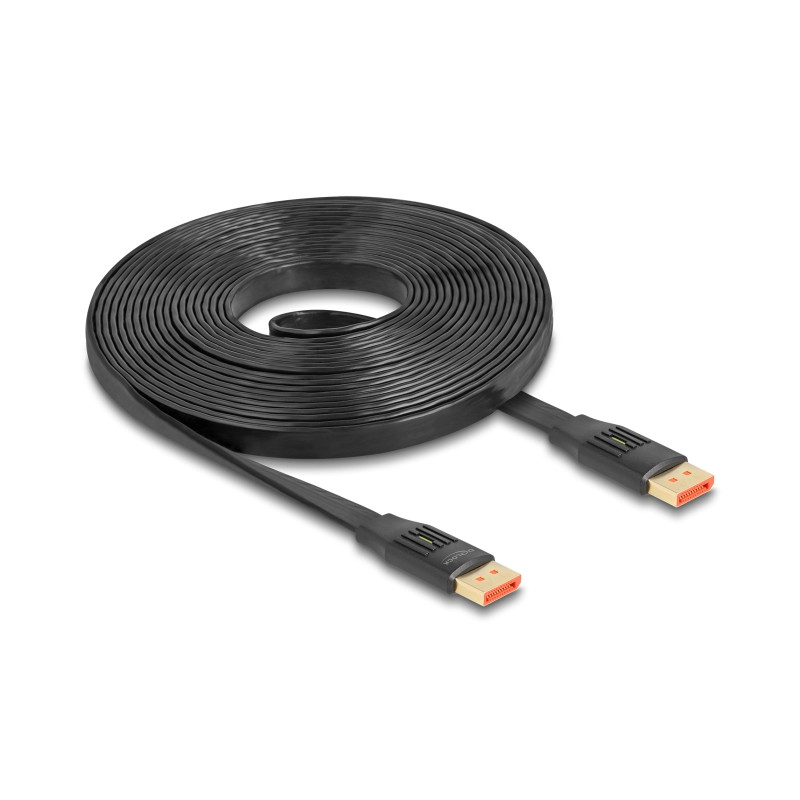 Delock DisplayPort Flachbandkabel 8K 60 Hz 5 m