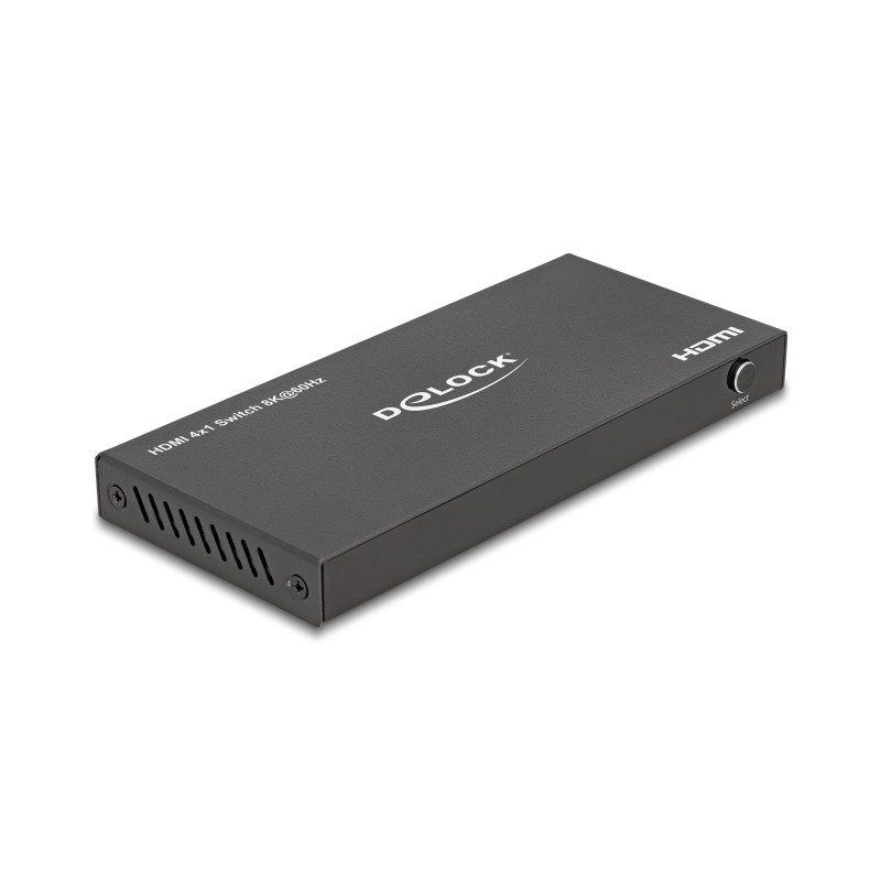 Delock HDMI Switch 4 x HDMI in zu 1 x HDMI out 8K 60 Hz