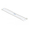 Delock Kabelbinder transparent L 200 x B 3,6 mm 100 Stück