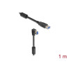 Delock USB 5 Gbps Kabel Typ-A Stecker zu Typ-B Stecker 90° unten gewinkelt 1 m