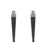 Delock USB 2.0 Kabel USB Type-C™ Stecker zu Stecker mit verlängertem Knickschutz 60 W 2 m