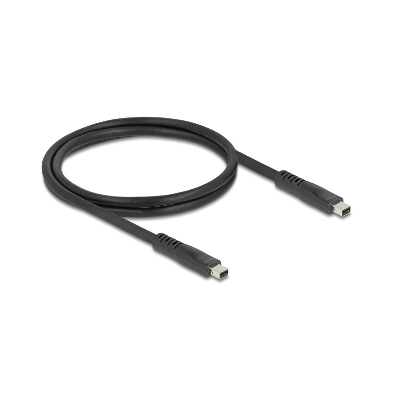 Delock Mini DisplayPort Kabel 16K 60 Hz 80 Gbps 1 m
