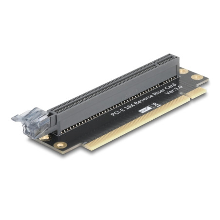 Delock Riser Karte PCI Express 3.0 x16 Stecker zu x16 Slot 90° rechts gewinkelt - Slothöhe 23 mm
