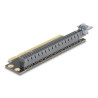 Delock Riser Karte PCI Express 3.0 x16 Stecker zu x16 Slot 90° rechts gewinkelt - Slothöhe 23 mm