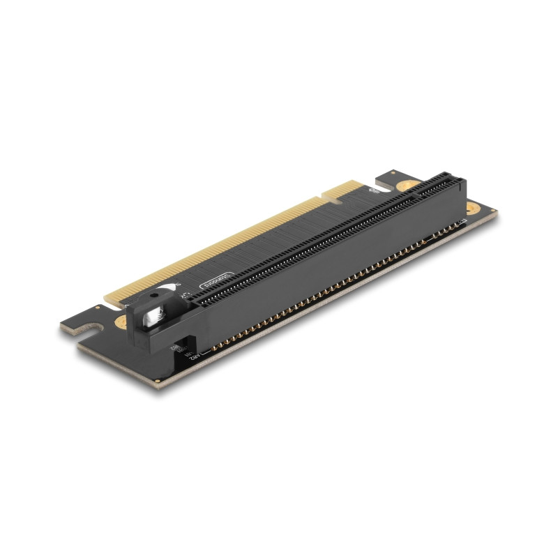 Delock Riser Karte PCI Express 3.0 x16 Stecker zu x16 Slot 90° links gewinkelt - Slothöhe 35 mm