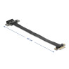 Delock PCI Express x1 Stecker zu x1 Slot Verlängerung 30 cm Riser Karte