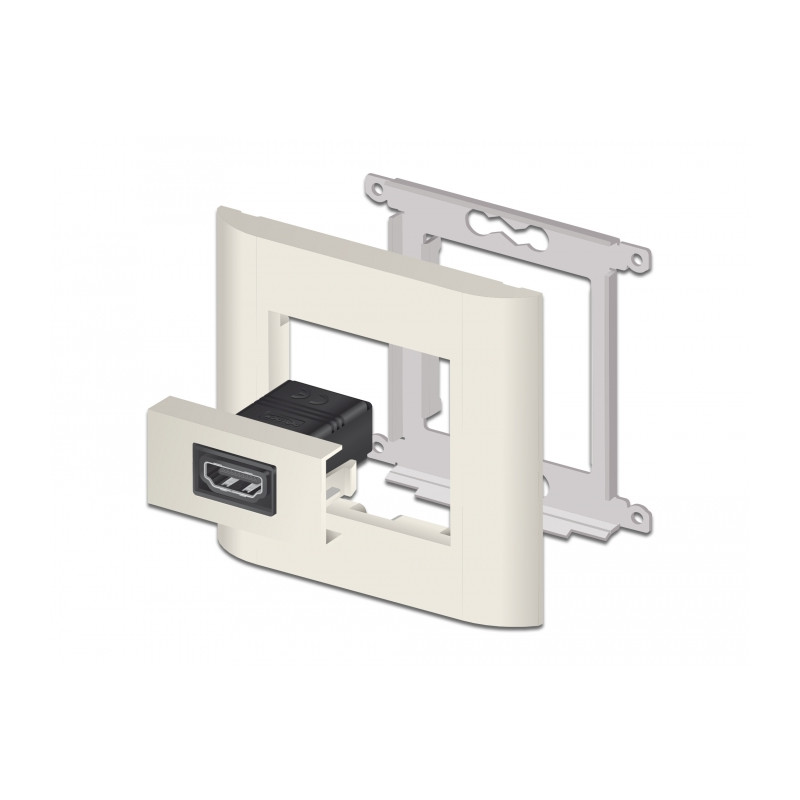 Delock Easy 45 HDMI Modul gerade 22,5 x 45 mm