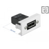 Delock Easy 45 DisplayPort Modul gerade 22,5 x 45 mm