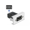 Delock Easy 45 DisplayPort Modul gerade 22,5 x 45 mm