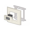 Delock Easy 45 DisplayPort Modul gewinkelt 90° 22,5 x 45 mm
