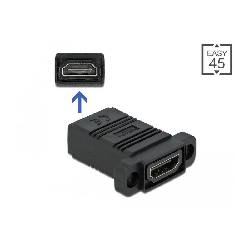 Delock Easy 45 HDMI Adapter gerade