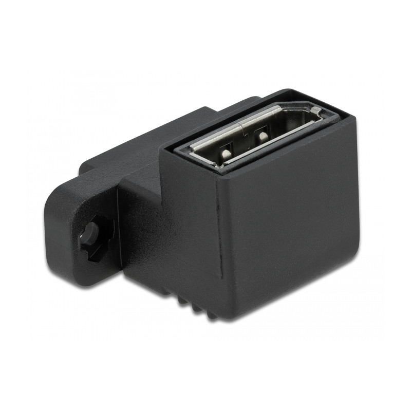Delock Easy 45 DisplayPort Adapter gewinkelt 90°
