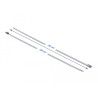 Delock Edelstahlkabelbinder L 200 x B 4,6 mm 20 Stück