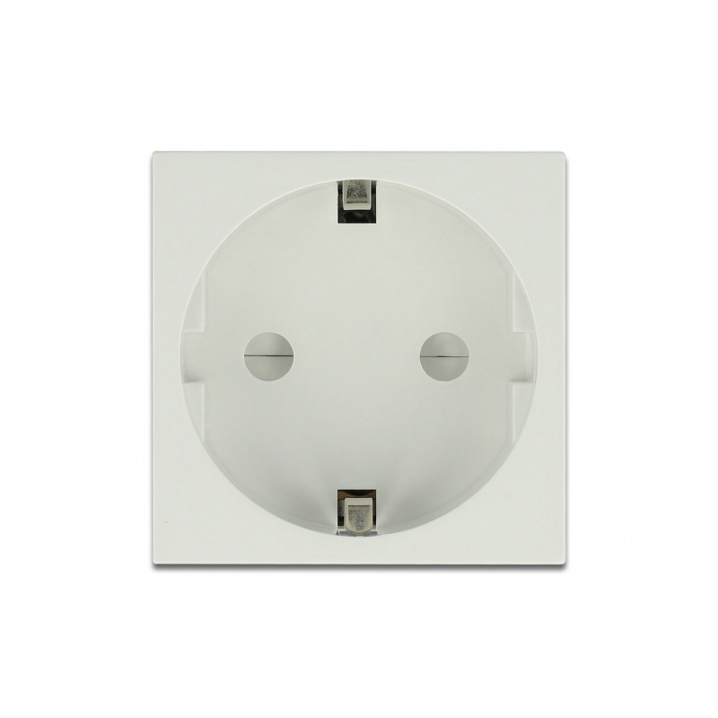 Delock Easy 45 Schutzkontakt-Steckdose 45 x 45 mm 10 Stück