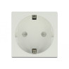 Delock Easy 45 Schutzkontakt-Steckdose 45 x 45 mm 10 Stück