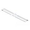 Delock Edelstahlkabelbinder L 350 x B 4,6 mm 20 Stück