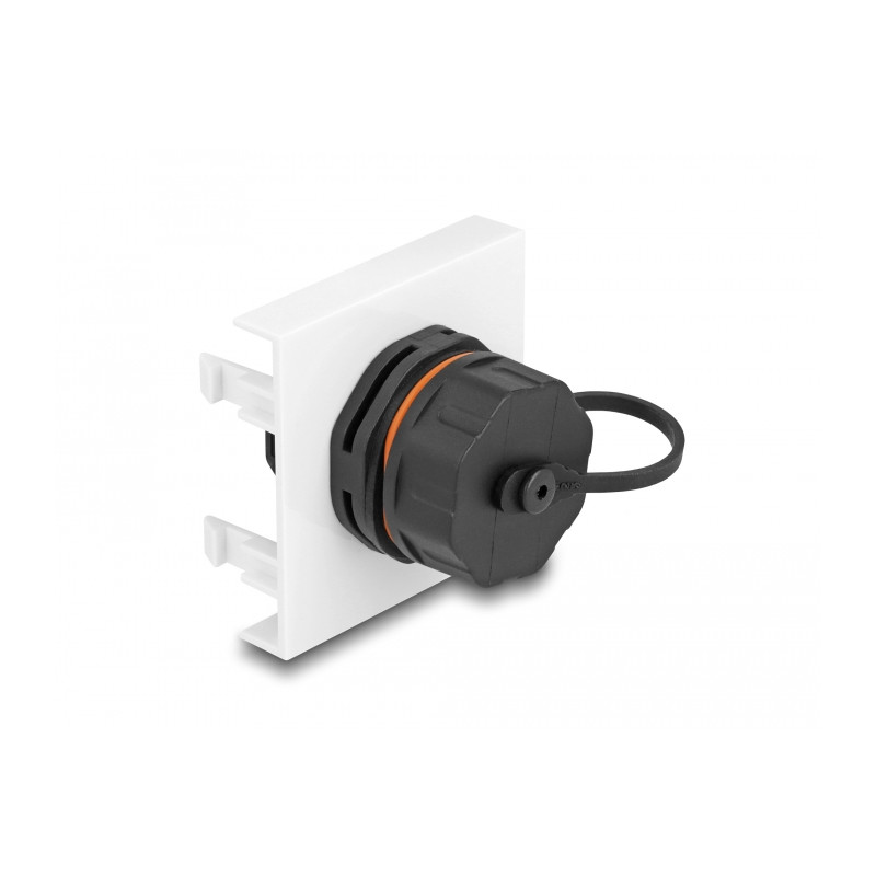 Delock Easy 45 Modul Netzwerk RJ45 Cat.6A, 45 x 45 mm