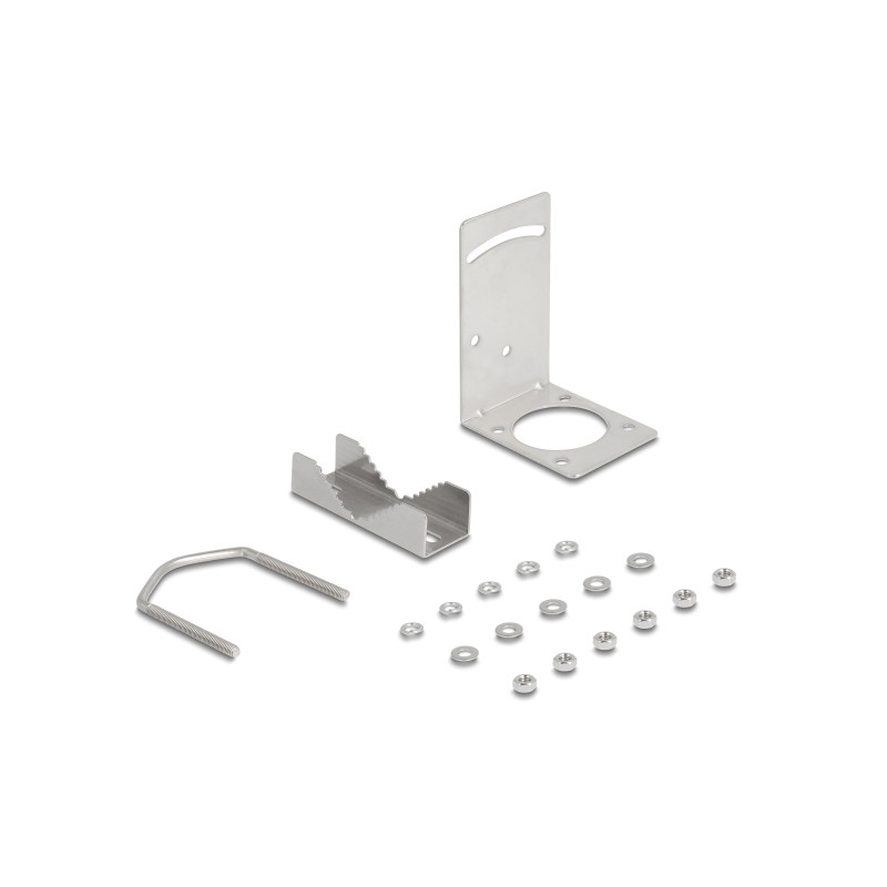 Delock 5G LTE MIMO Antenne 2 x N Buchse 2,7 - 9,0 dBi direktional Wand- und Mastmontage outdoor weiß
