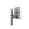 Delock 5G 3300 - 5000 MHz MIMO Antenne 2 x N Buchse 9 dBi direktional Wand- und Mastmontage outdoor weiß