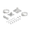 Delock 5G 3300 - 5000 MHz MIMO Antenne 2 x N Buchse 9 dBi direktional Wand- und Mastmontage outdoor weiß