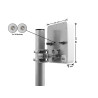 Delock 5G 3300 - 5000 MHz MIMO Antenne 2 x N Buchse 9 dBi direktional Wand- und Mastmontage outdoor weiß