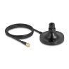 Delock Magnetischer Antennen Standfuß 1 x N Buchse zu 1 x SMA Stecker ULA100 1 m outdoor schwarz