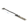 Delock Adapter Mini PCIe Stecker zu M.2 Key M Buchse mit Kabel 20 cm