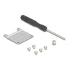 Delock Adapter Mini PCIe Stecker zu M.2 Key M Buchse mit Kabel 20 cm