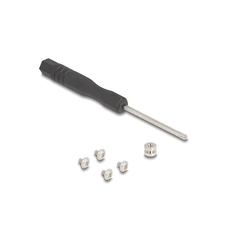 Delock Adapter PCIe 3.0 x1 Stecker 90° gewinkelt zu M.2 Key M Buchse mit Kabel 10 cm