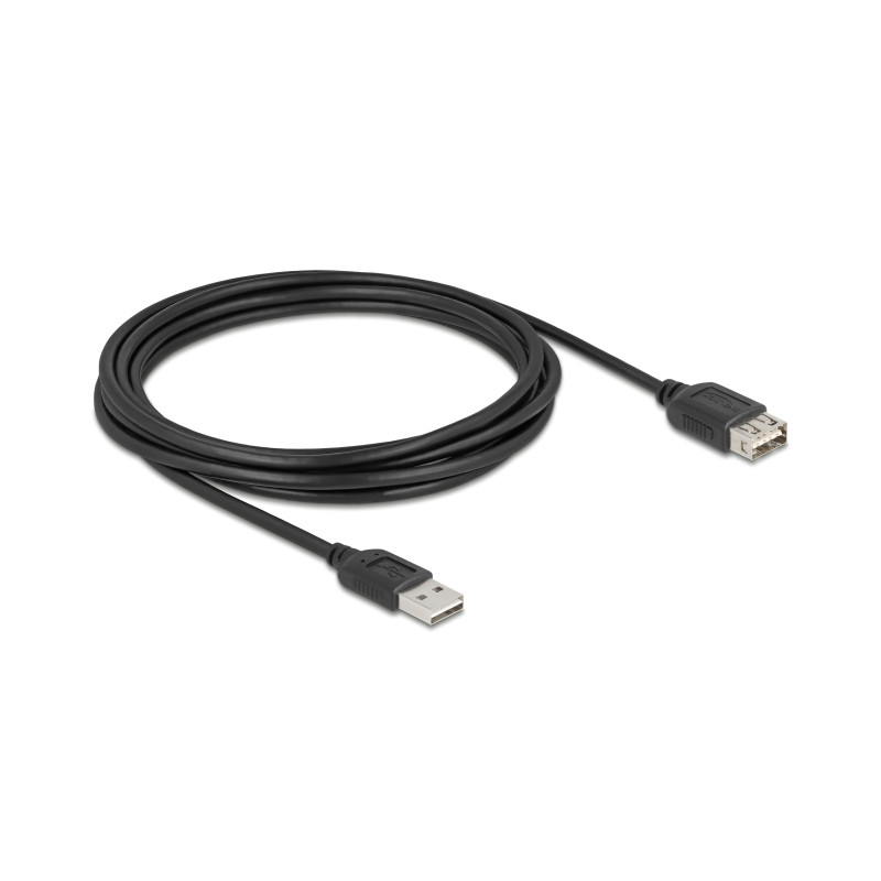 Delock USB 2.0 Verlängerungskabel EASY USB Typ-A Stecker zu EASY USB Typ-A Buchse 3 m
