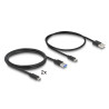 Delock DisplayPort KVM Switch 8K 30 Hz mit USB 5 Gbps