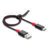 Delock EASY-USB 2.0 Kabel Typ-A Stecker zu USB Type-C™ Stecker 0,5 m schwarz