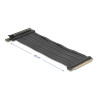 Delock Riser Karte PCI Express 5.0 x16 Stecker zu x16 Slot mit Kabel 30 cm