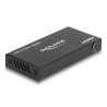 Delock HDMI Splitter 1 x HDMI in zu 2 x HDMI out 4K 60 Hz mit Downscaler