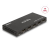 Delock HDMI Splitter 1 x HDMI in zu 4 x HDMI out 4K 60 Hz mit Downscaler