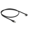 Delock USB 2.0 Kabel Typ-A Stecker zu Typ Mini-B Stecker rechts gewinkelt 0,5 m
